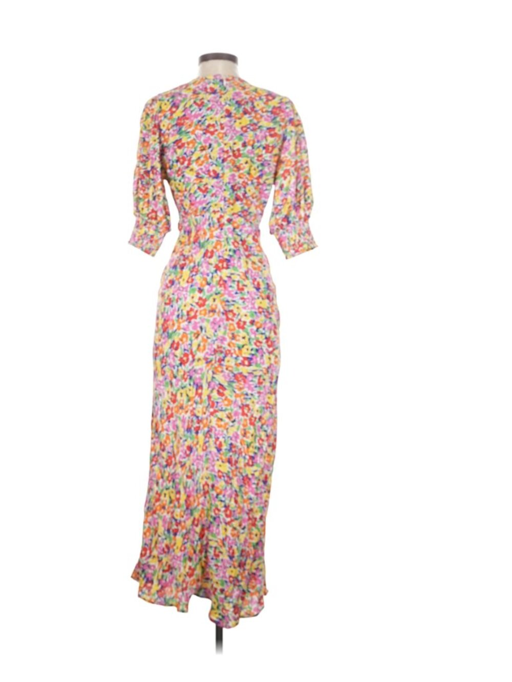 RIXO x Target Floral Puff Sleeve Midi Limited Edition Dress (Size 8) - Picture 2 of 5